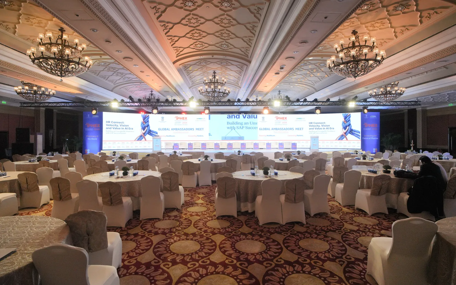 Exponential Services event setup